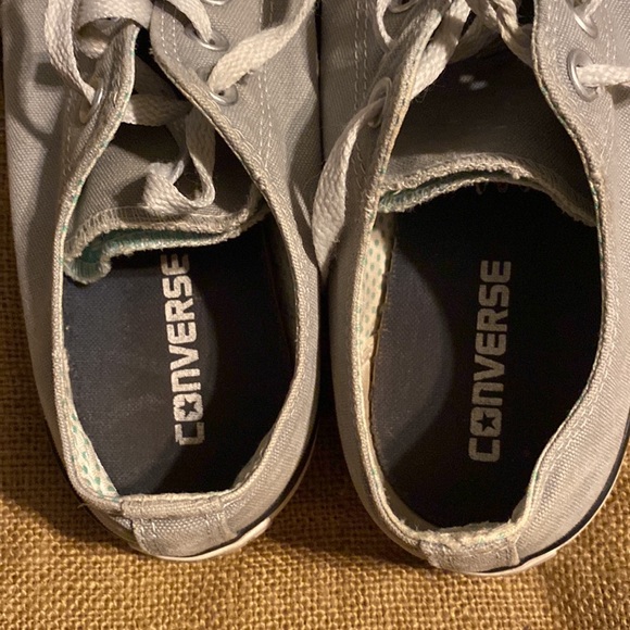 Converse gray womens size 9 - Picture 5 of 6
